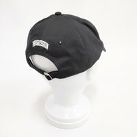 PROGRESS RUNNING CLUB プログレス ランニング クラブ PRG-22SS CAP 定価6490円 コットン 帽子 キャップ ブラック レディース【中古】5-0825G◎