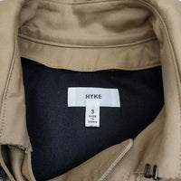 HYKE 163-17005 ウールライナーベスト付き ベルト付き トレンチコート ベージュ レディース ハイク【中古】5-0823T∞