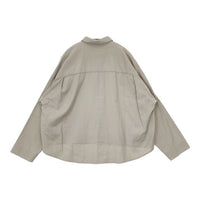 MM6/Maison Margiela Cropped Shirt S32DL0224 S49292 ウールコットン 長袖シャツ ベージュ レディース エムエム6/メゾンマルジェラ【中古】5-0823T∞