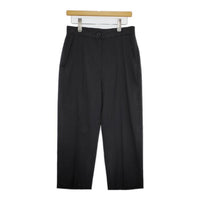 MM6/Maison Margiela S52KA0141 S47848 ポリエステルウール センタープレススラックス パンツ ブラック レディース エムエム6/メゾンマルジェラ【中古】5-0914G∞