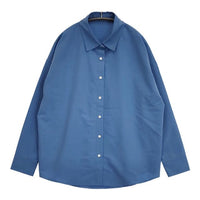 RIM.ARK 新品 T/W standard SH 定価20900円 長袖シャツ ブルー レディース リムアーク【中古】5-0914M∞