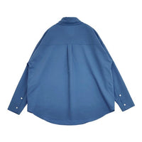 RIM.ARK 新品 T/W standard SH 定価20900円 長袖シャツ ブルー レディース リムアーク【中古】5-0914M∞