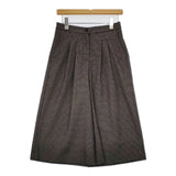 MY CONTEMPORARY ESSENTIALS WARDROBE マイコンテンポラリーエッセンシャルワードローブ イタリア製 パンツ キュロット チャコールグレー レディース【中古】5-0823T∞