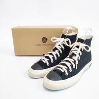 SHOES LIKE POTTERY 新品 ハイカットシューズ 定価12100円 24cm SLP01 HI スニーカー ブラック レディース シューズ ライク ポタリー【中古】5-0911G◎