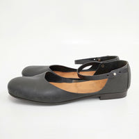 SHOE&SEWN koln ケルン アンクルストラップ 39サイズ レザー 革 定価37400円 パンプス ブラック レディース シュー＆ソーン【中古】5-0911G◎