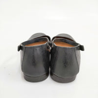 SHOE&SEWN koln ケルン アンクルストラップ 39サイズ レザー 革 定価37400円 パンプス ブラック レディース シュー＆ソーン【中古】5-0911G◎