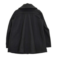 ZUCCa ZU83FA267 サイズS ウール Aライン ショート コート ブラック レディース ズッカ【中古】5-0920T♪