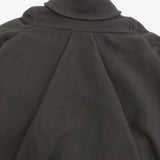 ZUCCa ZU83FA267 サイズS ウール Aライン ショート コート ブラック レディース ズッカ【中古】5-0920T♪