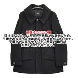ZUCCa ZU83FA267 サイズS ウール Aライン ショート コート ブラック レディース ズッカ【中古】5-0920T♪