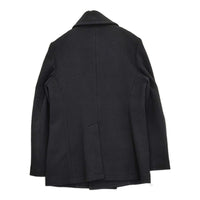 ZUCCa ZU33FA365 サイズM ウール ピーコート ブラック レディース ズッカ【中古】5-0920T♪