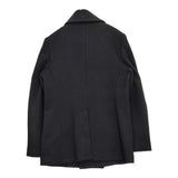 ZUCCa ZU33FA365 サイズM ウール ピーコート ブラック レディース ズッカ【中古】5-0920T♪