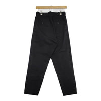 YAECA CHINO CLOTH PANTS PIPED 29サイズ 166054 チノパンツ ブラック レディース ヤエカ【中古】5-0914G∞