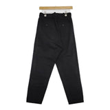 YAECA CHINO CLOTH PANTS PIPED 29サイズ 166054 チノパンツ ブラック レディース ヤエカ【中古】5-0914G∞
