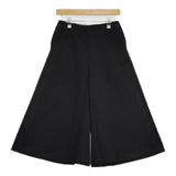 YAECA MARINE PANTS WIDE 156060 マリン パンツ ブラック レディース ヤエカ【中古】5-0914G∞