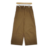 MHL. ワイドパンツ 595-6243508 コットン パンツ ブラウン レディース エムエイチエル【中古】5-0914G∞