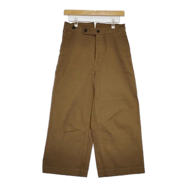 MHL. ワイドパンツ 595-6243508 コットン パンツ ブラウン レディース エムエイチエル【中古】5-0914G∞