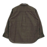 MHL. 日本製 595-7253508 サイズ1 チェック 長袖シャツ カーキ ブラック レディース エムエイチエル【中古】5-0509M♪