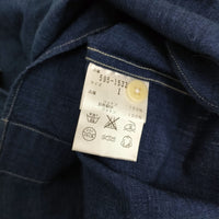 MHL. 日本製 595-153375 サイズ1 長袖シャツ ブルー レディース エムエイチエル【中古】5-0509M♪