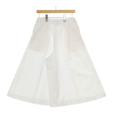 YAECA Marine Pants wide 156060 マリン パンツ ホワイト レディース ヤエカ【中古】5-0607S∞