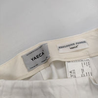 YAECA Marine Pants wide 156060 マリン パンツ ホワイト レディース ヤエカ【中古】5-0607S∞