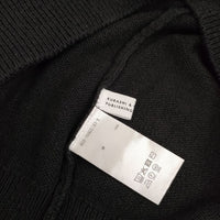 KURASHI&Trips Vネック コットン セーター ニット ブラック レディース クラシアンドトリップス/北欧、暮らしの道具店【中古】5-0820M∞