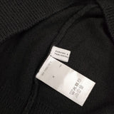 KURASHI&Trips Vネック コットン セーター ニット ブラック レディース クラシアンドトリップス/北欧、暮らしの道具店【中古】5-0820M∞