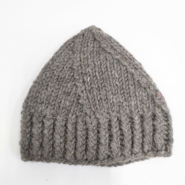 yourwear ロービングウールニットキャップ 帽子 ニット帽 ニットキャップ ブラウン レディース ユアウェア【中古】5-1014T◎