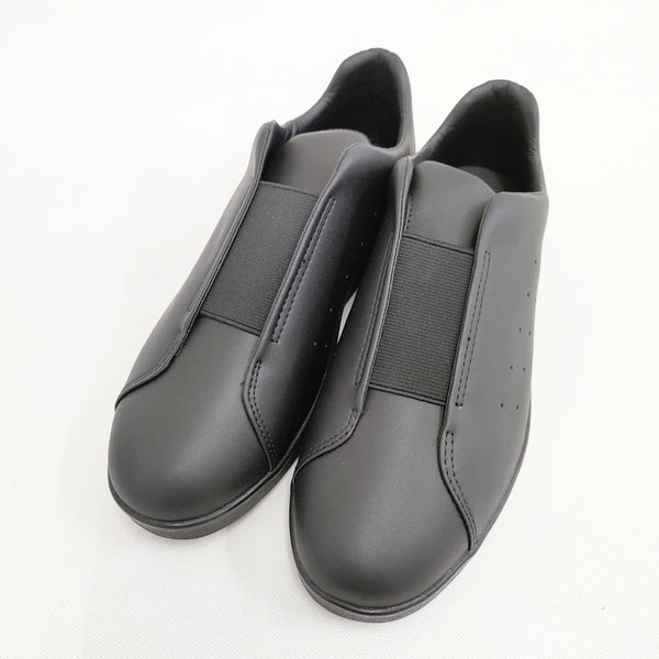 MOONSTAR 未使用品 810s KITCHE 24.5cm スニーカー ブラック レディース ムーンスター【中古】5-0908G◎