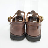 AURORA SHOES T-Strap Tストラップ 6C シューズ・靴 ブラウン レディース オーロラシューズ【中古】5-0908G◎