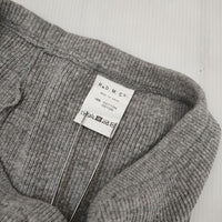 R&D.M.Co- コットン リブ ショートパンツ ハーフパンツ ショーツ グレー レディース オールドマンズテーラー【中古】5-0820M∞