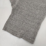 R&D.M.Co- コットン リブ ショートパンツ ハーフパンツ ショーツ グレー レディース オールドマンズテーラー【中古】5-0820M∞