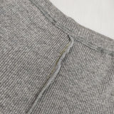 R&D.M.Co- コットン リブ ショートパンツ ハーフパンツ ショーツ グレー レディース オールドマンズテーラー【中古】5-0820M∞