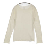 1dozen カシミヤ シルク セーター ニット アイボリー レディース イチダース【中古】5-0820T∞