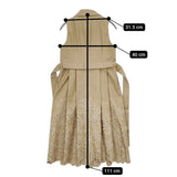 ELISA 29104021 フラワー刺繍 花 カットワーク 日本製 サイズ1 トレンチコート ベージュ レディース エリザ【中古】5-1021M△