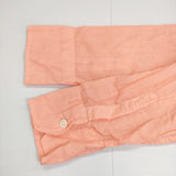 R&D.M.Co- stand collar drape shirt 5653 定価48400円 ワンピース サーモンピンク タグ表記：Flamingo レディース オールドマンズテーラー【中古】5-1021M△