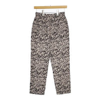 R&D.M.Co- WILD BERRY リネン ワイルドベリー イージー パンツ ベージュ ブラック レディース オールドマンズテーラー【中古】5-0616M∞