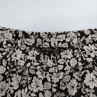 R&D.M.Co- WILD BERRY リネン ワイルドベリー イージー パンツ ベージュ ブラック レディース オールドマンズテーラー【中古】5-0616M∞