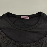 UNDERCOVER Sue UNDERCOVER ギャザードレス 定価38000円 ワンピース ブラック レディース アンダーカバー【中古】5-0604S∞