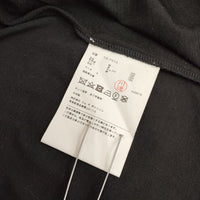tricot COMME des GARCONS 袖フリル 異素材切り替え 長袖Ｔシャツ カットソー ロンＴ AD2019 ブラック レディース トリココムデギャルソン【中古】5-0820M∞