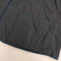 chimala ボタンレス キルティング ベスト ネイビー レディース チマラ【中古】5-0820M∞