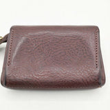 CINQ DESIGN サンクデザイン ミニサイフ ミニ財布 レザー コインケース ブラウン レディース サンク【中古】5-0630G∞