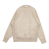 AMERICANA 袖刺繍 オーバーサイズ 裏起毛 トレーナー スウェット ベージュ レディース アメリカーナ【中古】5-0827M∞