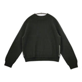 ACNE STUDIOS MISTY BOILED PUW14 サイドジップ ウールリブ XXS セーター ニット グリーン レディース アクネストゥディオズ【中古】5-0823T∞
