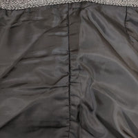 INHERIT ウール混 サイズ48 ランダムヘリンボーン パンツ グレー メンズ インヘリット【中古】5-0825T∞