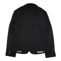 BURBERRY LONDON コットン サイズ40 テーラードジャケット ブラック レディース バーバリーロンドン【中古】5-0827M∞