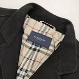BURBERRY LONDON コットン サイズ40 テーラードジャケット ブラック レディース バーバリーロンドン【中古】5-0827M∞