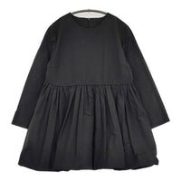 Mila Owen バルーン ブラウス パンツ コットンナイロン セットアップ ブラック レディース ミラオーウェン【中古】5-0816M∞