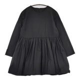Mila Owen バルーン ブラウス パンツ コットンナイロン セットアップ ブラック レディース ミラオーウェン【中古】5-0816M∞