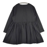 Mila Owen バルーン ブラウス パンツ コットンナイロン セットアップ ブラック レディース ミラオーウェン【中古】5-0816M∞