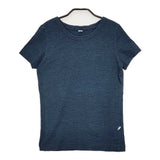 正藍屋 日本製 インディゴ コットン 半袖Ｔシャツ カットソー ネイビー レディース 正藍屋【中古】5-0607S∞